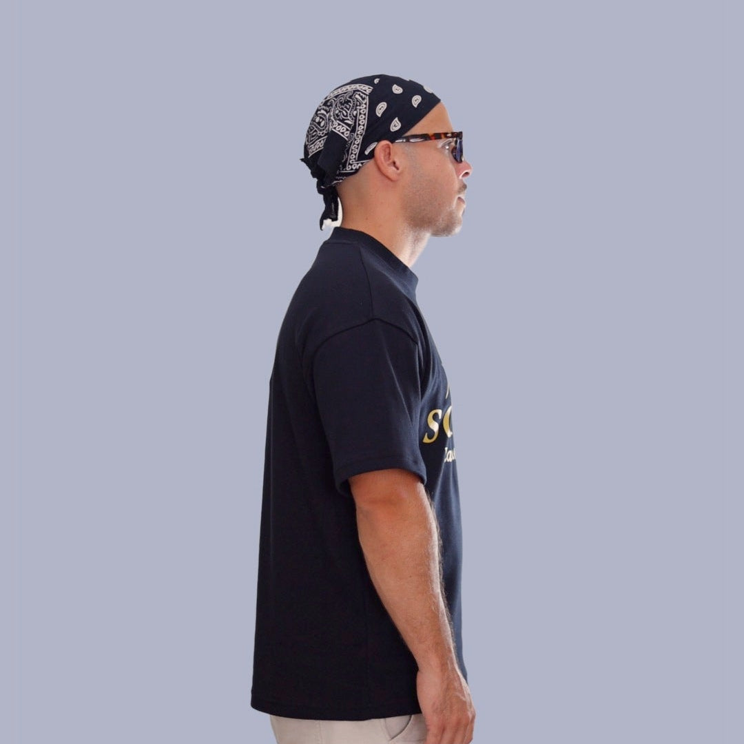 Friesian Black Tshirt  Solyaro Freedom Signature Fit
