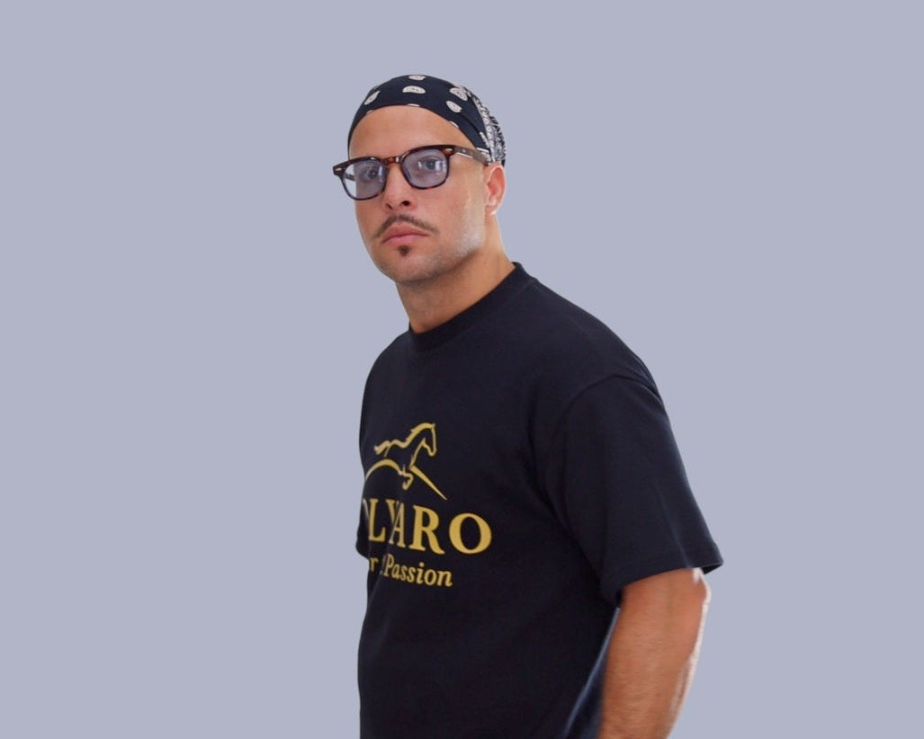 Friesian Black Tshirt  Solyaro Freedom Signature Fit