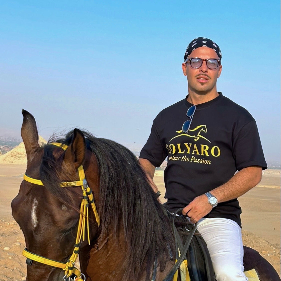 Solyaro Friesian Black Tshirt - Freedom Fit